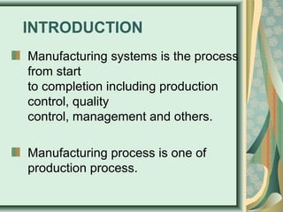 Chapter 1 production planning | PPT