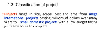 Chapter 1-Project Management power point pptx | PPTX