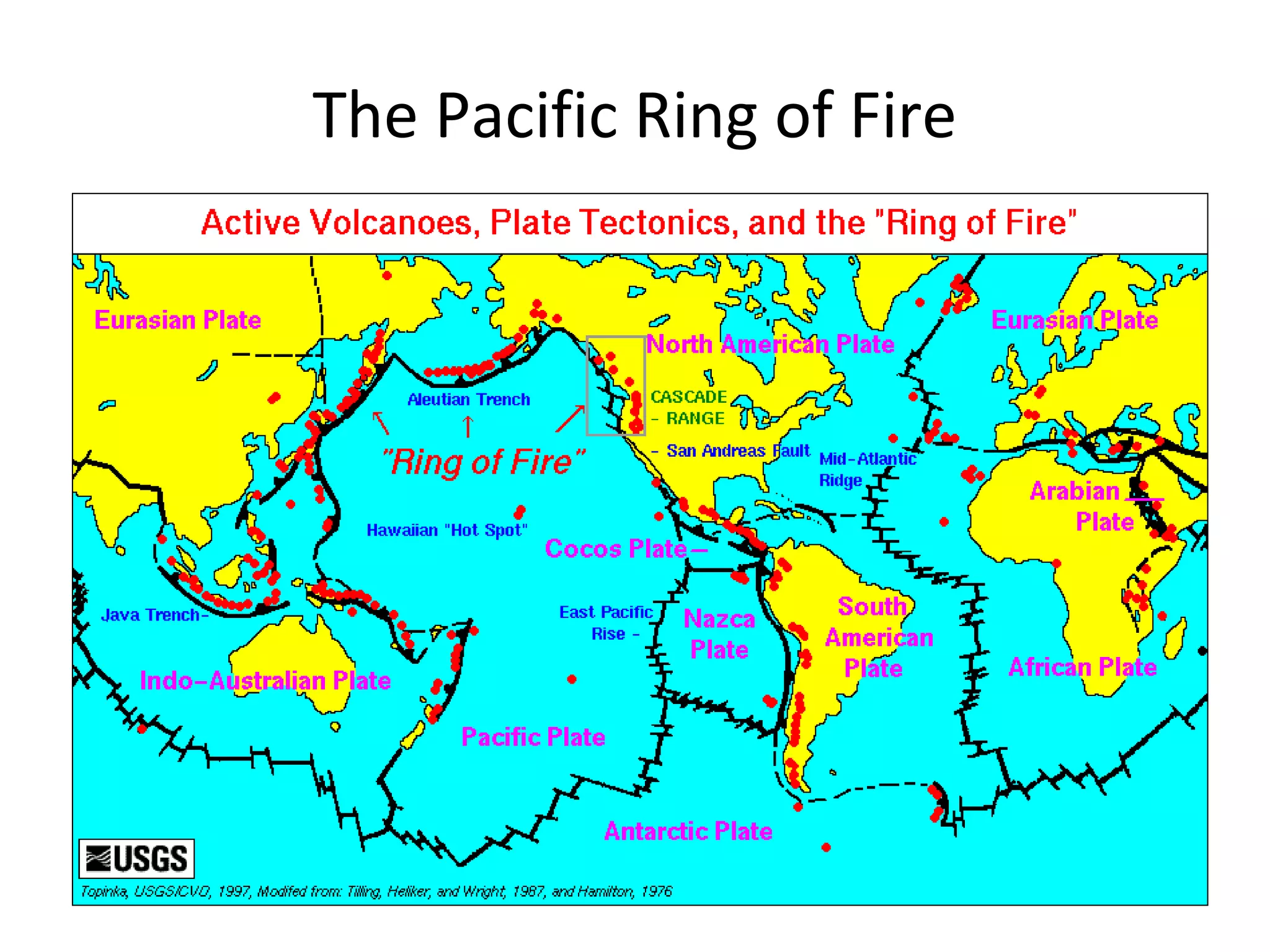 The Pacific Ring of Fire
 