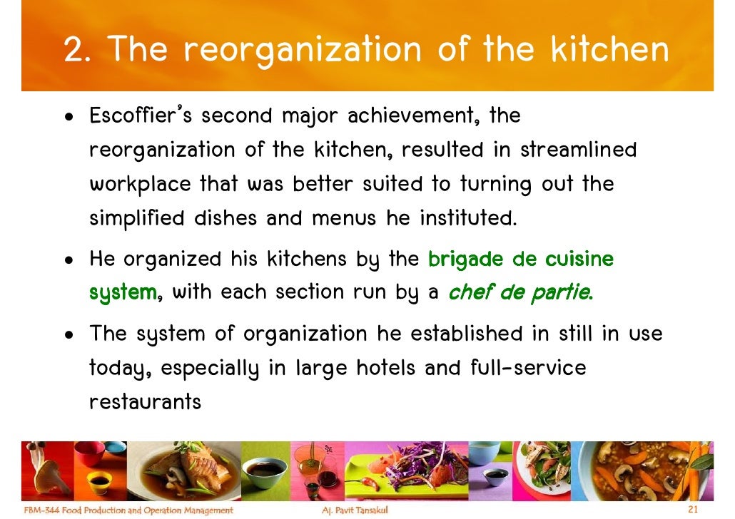 Chapter 1 The Foodservice Industry