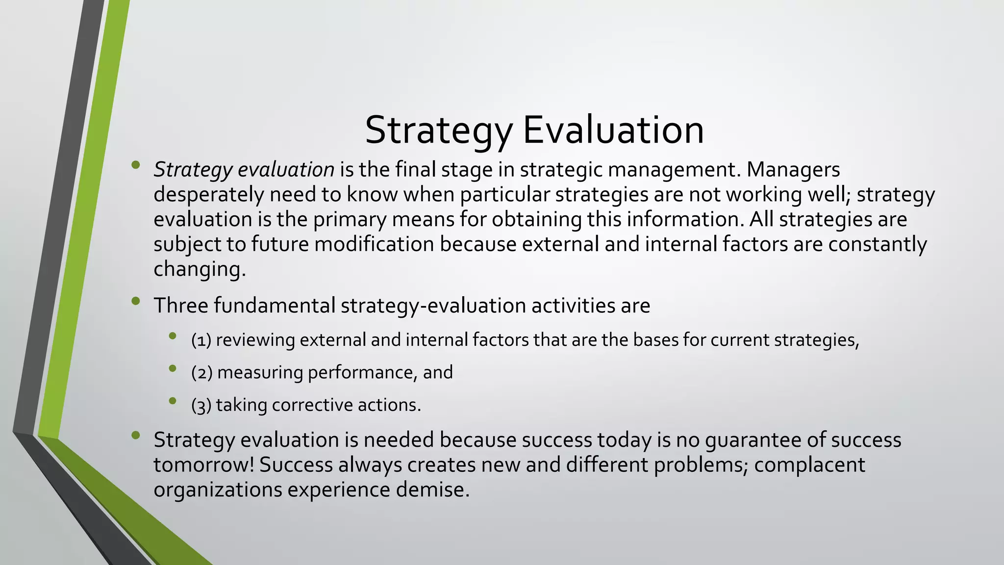 Chapter 1 the nature of strategic management | PDF