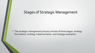 Chapter 1 the nature of strategic management | PDF