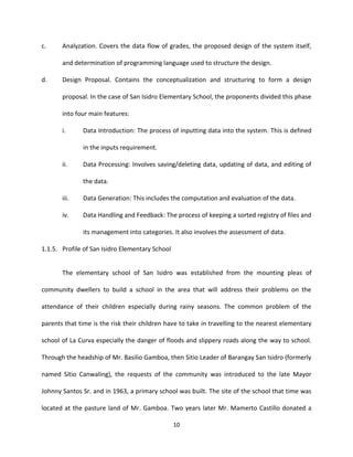 Two-Scheme Grading Management and Student Profiling System | DOCX