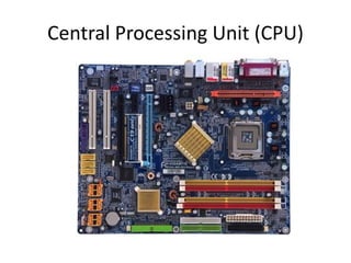 Central Processing Unit (CPU)
 