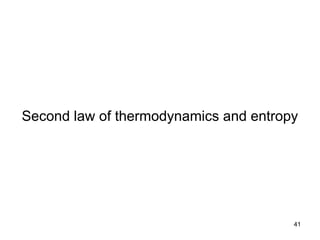 Second law of thermodynamics and entropy
41
 