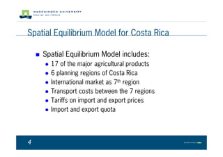 Chapter 10: Spatial Equilibrium Modelling | PDF
