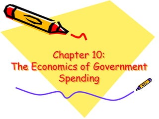 Chapter 10:The Economics of Government Spending 