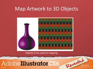 Map Artwork to 3D Objects
Objects to be used for mapping
 