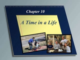 Chapter 10
A Time in a Life
 