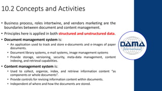Chapter 10: Document and Content Management | PPTX