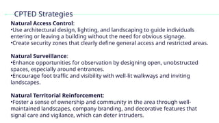 Access Control Cpted Chapter 10 - cyber security physical security requirements | PPTX