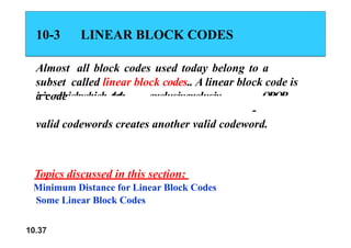 data communication and Error Detection and Correction | PPTX