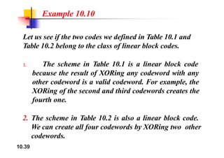data communication and Error Detection and Correction | PPTX