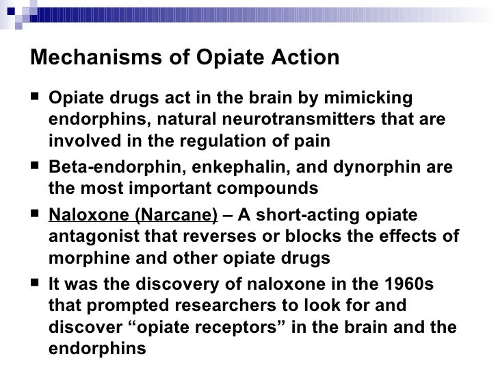 opiates