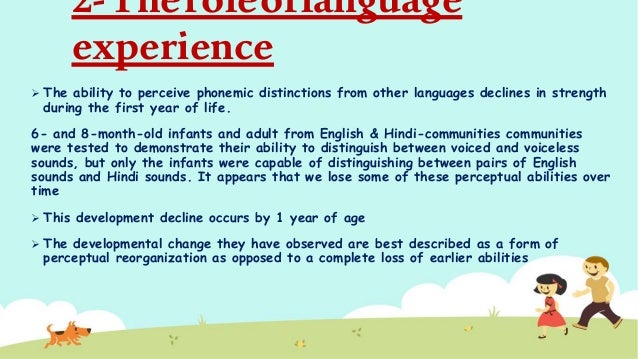 Early Language Acquisition