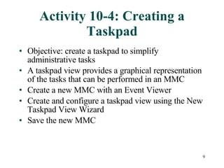 Chapter10 Server Administration | PPT