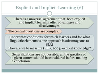 Toward a Theory of Second Language Acquisition | PPTX