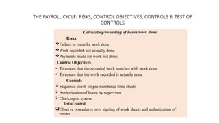 AUDIT AND ASSURANCE - TEST OF CONTROLS - CHP 10 | PPTX