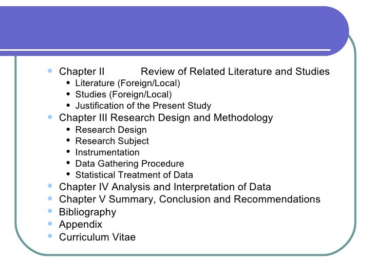 Outline of a paper example