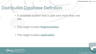 Distributed Database | PPTX
