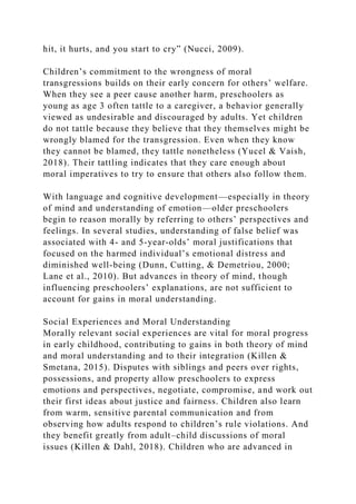 CHAPTER 10 EMOTIONAL AND SOCIAL DEVELOPMENT IN EARLY CHILDHOODMy.docx