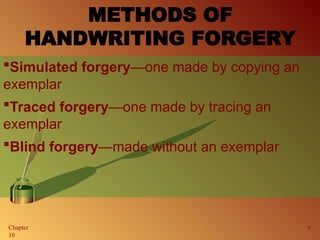 Chapter_10_Handwriting_Forgery.pptx easy | PPTX