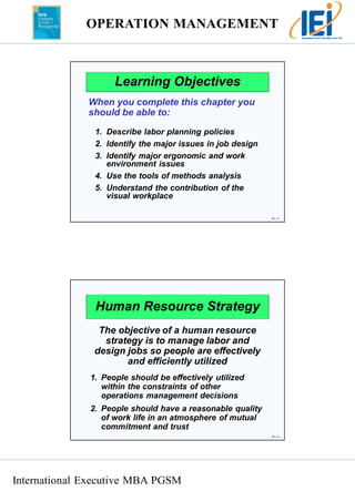 Hr Learning Objectives Chapter 10 human_resources_and_job_design | PDF