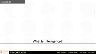Chapter 10 Lecture Slides Intelligence Notes | PDF
