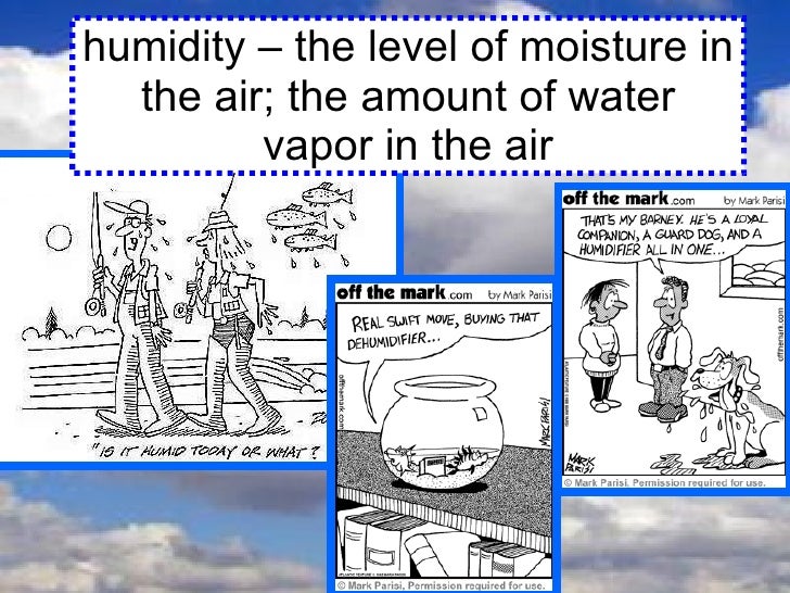 Chapter 10 Lesson 4 Water Vapor and Humidity
