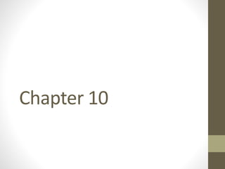 Chapter 10
 