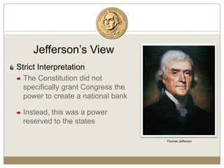 Reserved powers to the people and the statesJames Madison