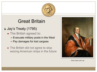 National DebtUS Debt = $54 millionHamilton hoped to pay off foreign debt and have the national government assume state debt