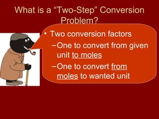 2 Step Conversion Examples Formula Chapter 10 notes | PPT