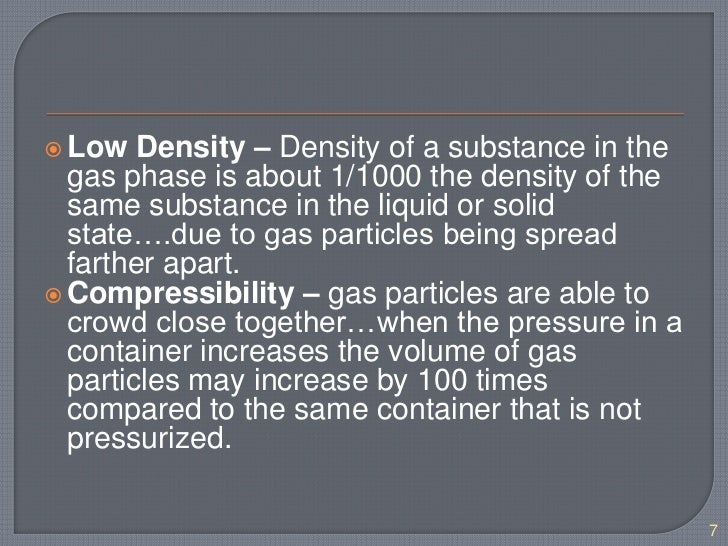 Chapter 10 Physical Characteristics of Gases