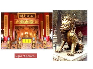 Signs of power…
 