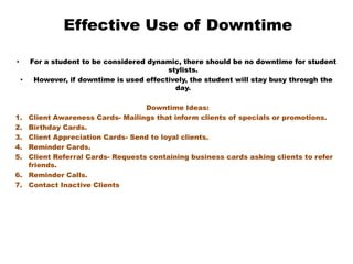 As a result, schools should attempt to generate clinic revenue that represents at least 25% of the overall operating income.