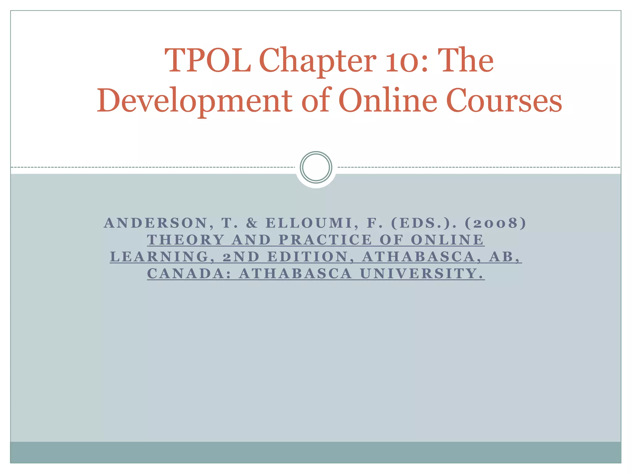 Chapter 10 presentation | PPTX