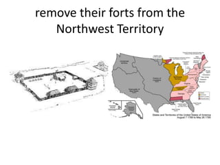 remove their forts from the Northwest Territory