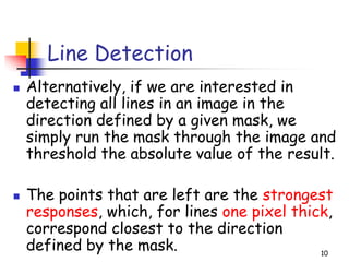 Point Line Detection Sample Mask Chapter10_Segmentation.ppt