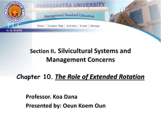 Chapter 10 the role of extended rotations | PPTX