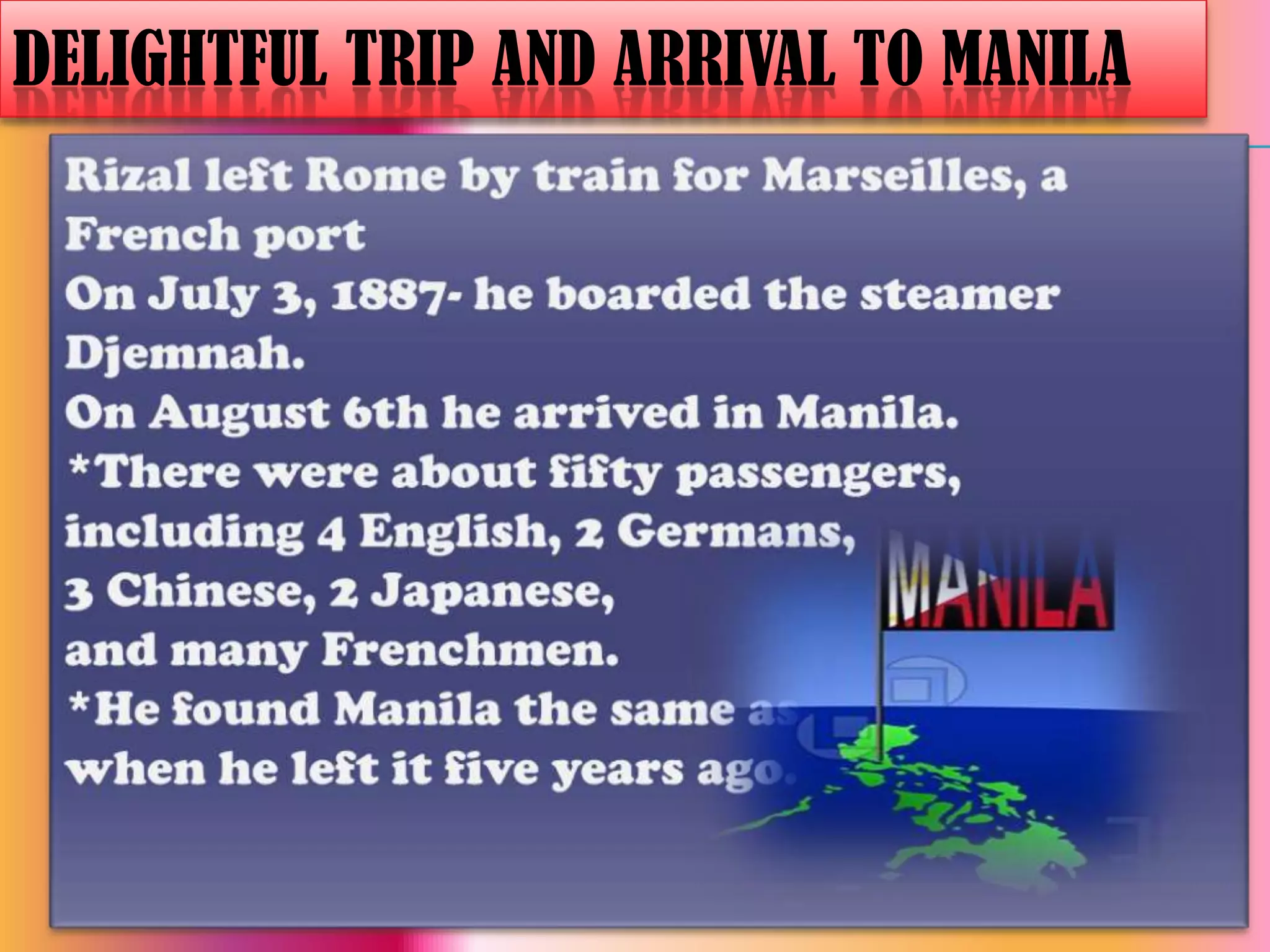  to serve his people who had long been oppressed by Spanish tyrants