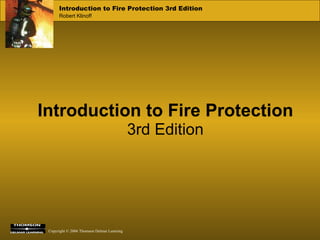 Introduction to Fire Protection 3rd Edition 