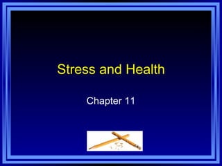 Stress and Health Chapter 11 
