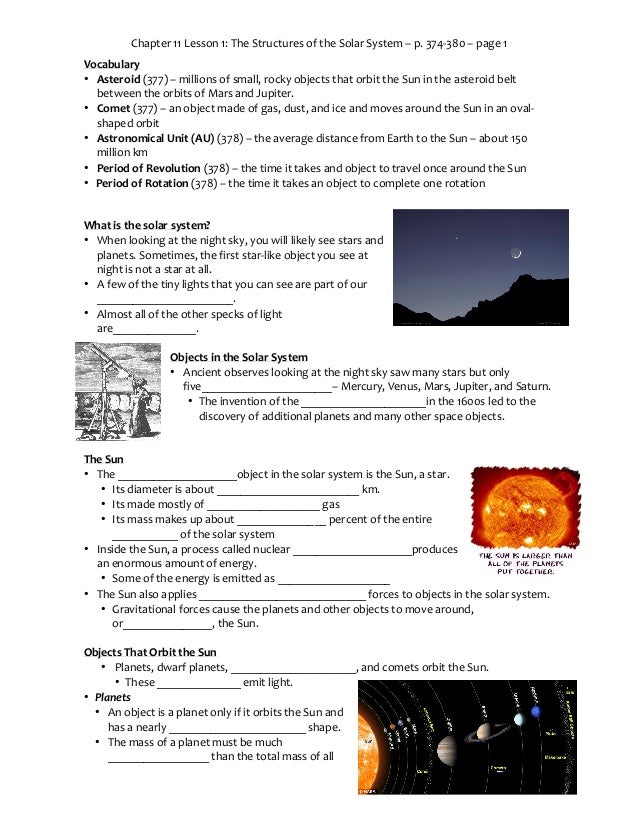 Chapter 111 The Structures Of The Solar System