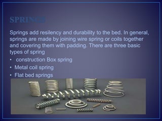Bed,linen and Uniforms | PPTX