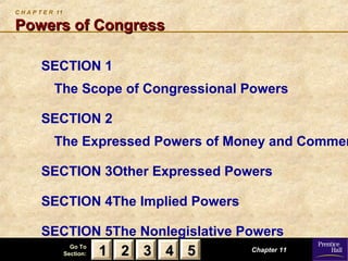 Chapter 11 Section 1 The Scope Of Congressional Powers Answers – IGUNK