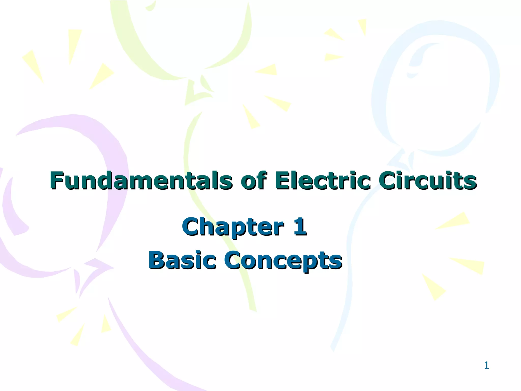 Introduction to Circuit Analysis | PPT | Chemistry | Science