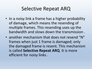 Different protocols for data communication networks | PPTX
