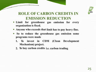 Carbon Footprints and Carbon Credit | PPTX