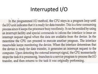 Interrupted I/O
 